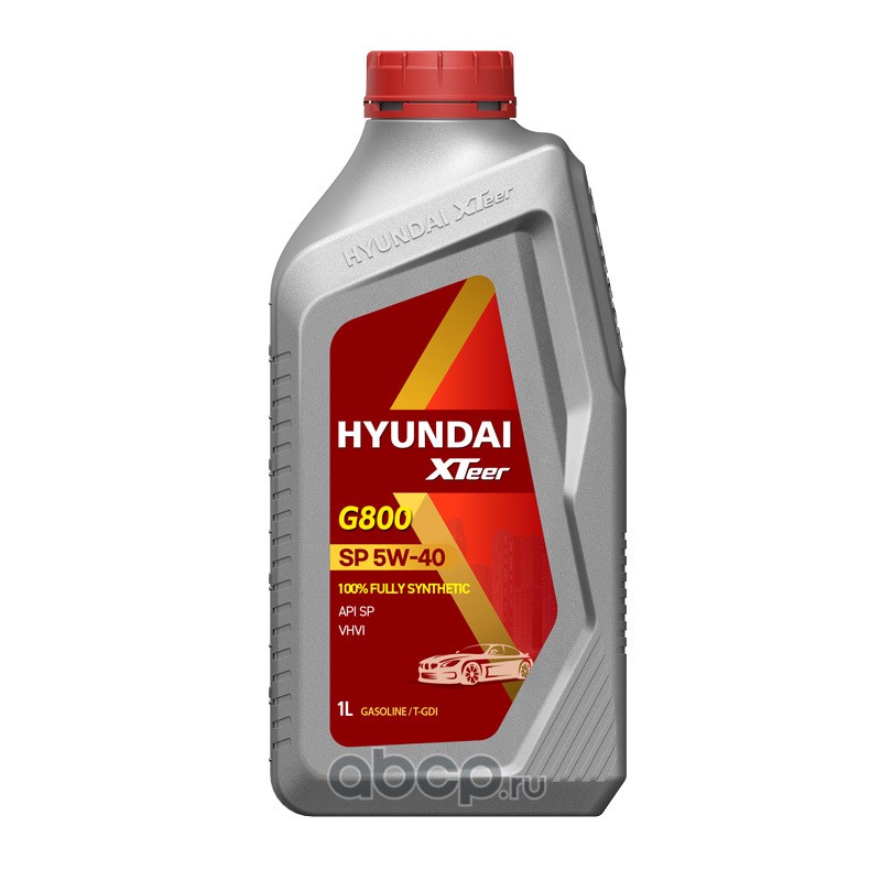 1011126 Масло моторное Hyundai Xteer Gasoline Ultra Protection 5W-40 1 л 1011126 — фото 255x150